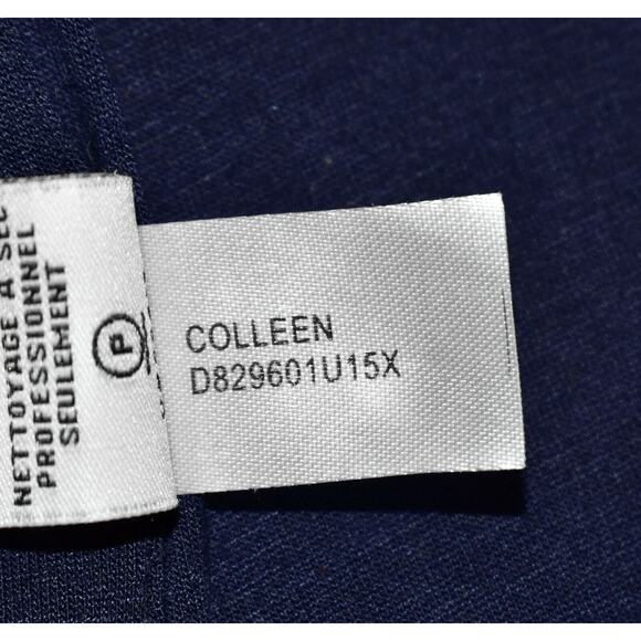 B0 NEW DIANE VON FURSTENBERG Colleen Midnight Navy Lace Sheath Dress Size 8 $348 - Picture 7 of 8